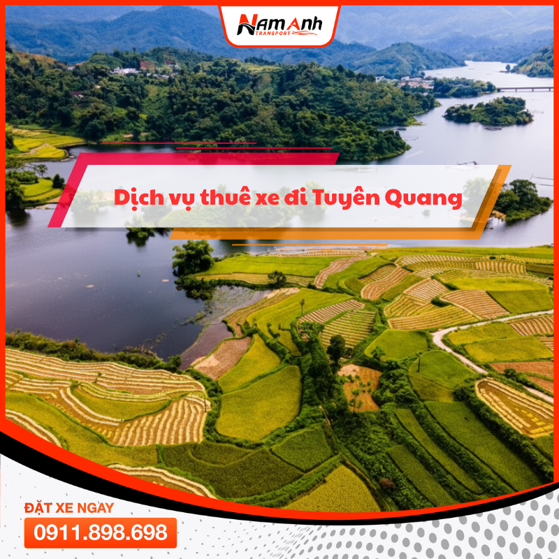 Dịch vụ cho thuê xe đi Tuyên Quang