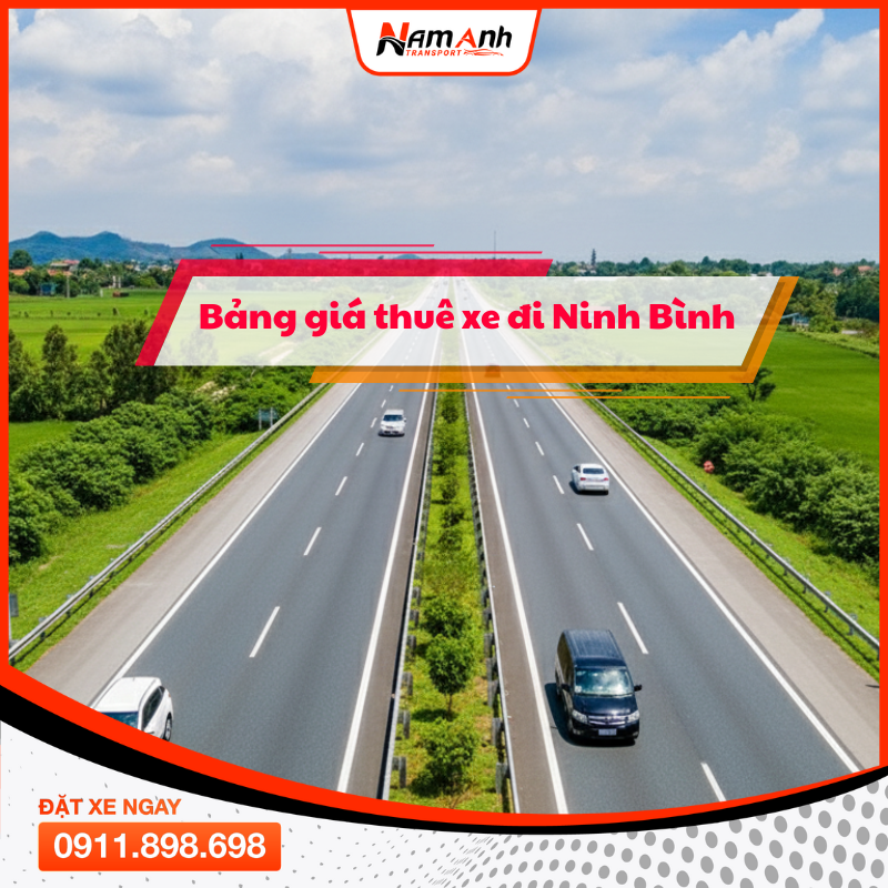 Giá thuê xe đi Ninh Bình mới nhất